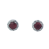 Sterl. S.- Gold filled Ear w/ Dia/Gem