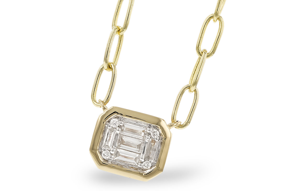 Diamond Pendant in Gold