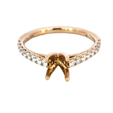 Diamond Semi-Mount Ring