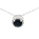 Sterling & Gold Filled Gemstone Pendant