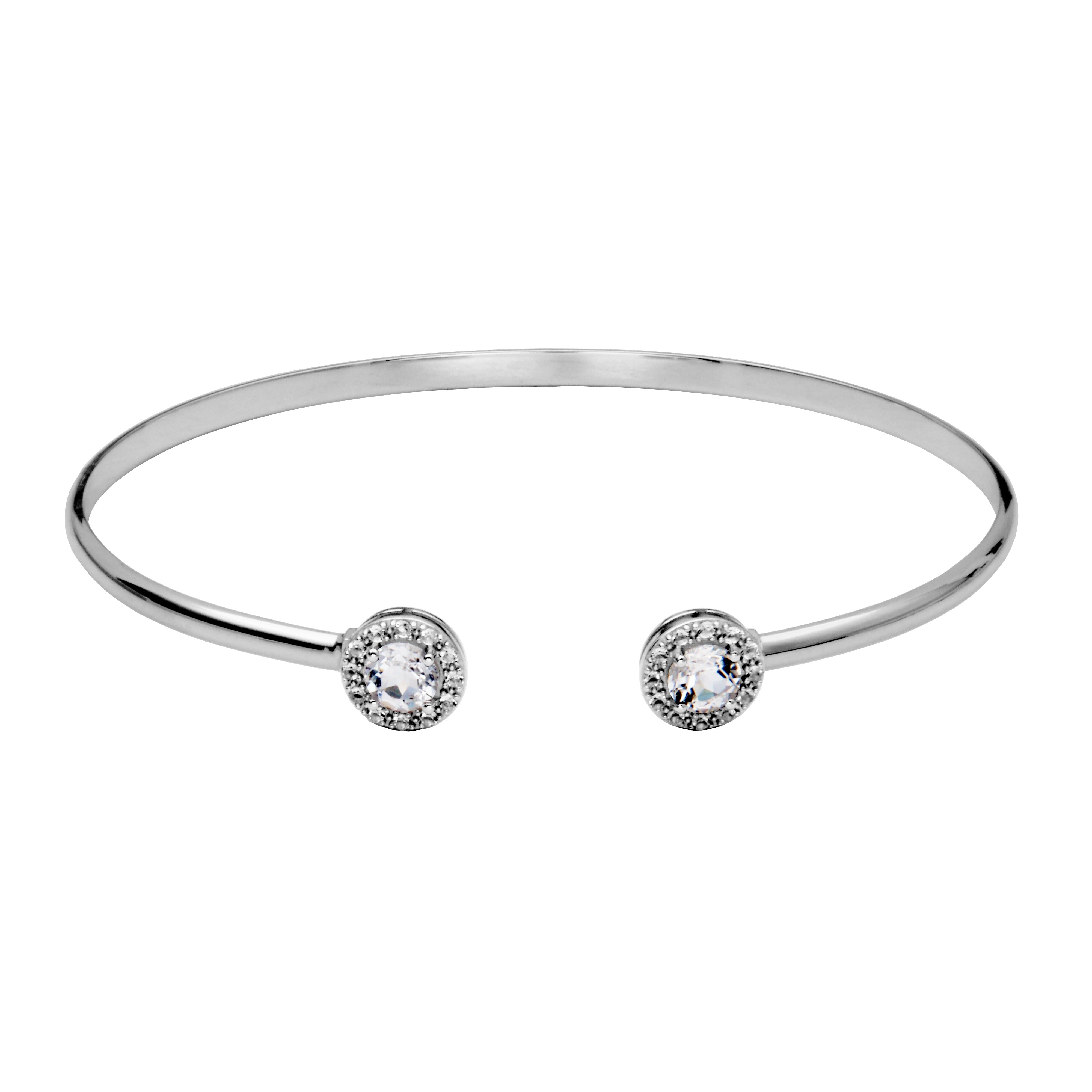 SS & GF Bracelets with Gems/Dia
