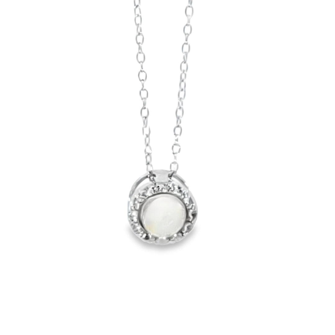 Sterling & Gold Filled Gemstone Pendant