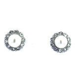 Sterl. S.- Gold filled Ear w/ Dia/Gem