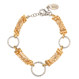 Sterling Silver & Gold Filled Bracelet