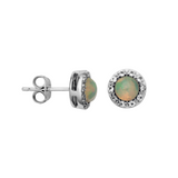 Sterl. S.- Gold filled Ear w/ Dia/Gem