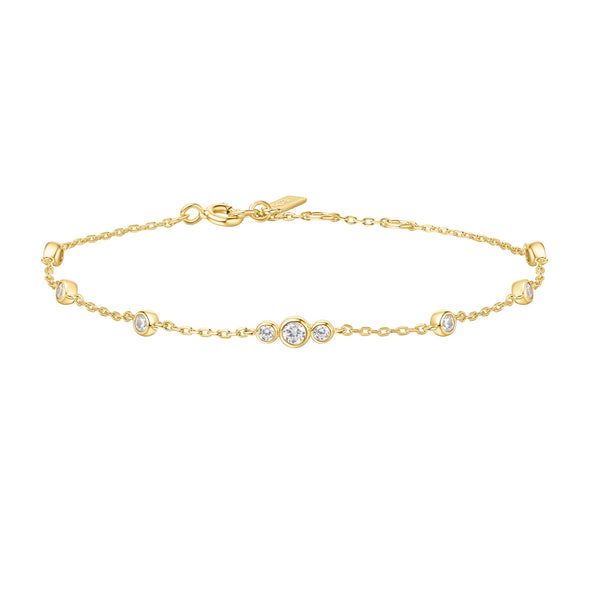 Sterling Silver & Gold Filled Bracelet