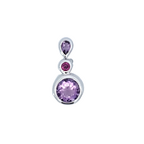Sterling & Gold Filled Gemstone Pendant