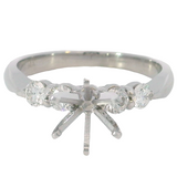 Diamond Semi-Mount Ring