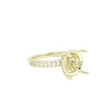 Diamond Semi-Mount Ring
