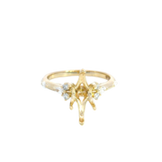 Diamond Semi-Mount Ring