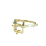 Diamond Semi-Mount Ring