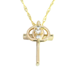 Diamond Marriage Symbol Pendant