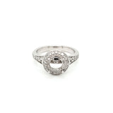 Diamond Semi-Mount Ring