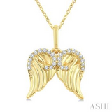 Diamond Pendant in Gold