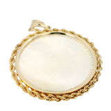 Estate Colored Stone Pendant