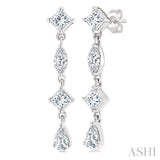 .50CTTWDM MIXED SHAPE LONG ER WG 14K-G*
