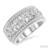 7/8 ctw Diamond Fashion Band in 14K White Gold