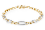 Diamond Bracelet in Gold