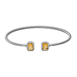 SS & GF Bracelets with Gems/Dia