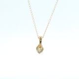 Diamond Pendant in Gold