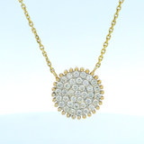 Diamond Pendant in Gold