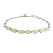 SS & GF Bracelets with Gems/Dia