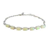 SS & GF Bracelets with Gems/Dia