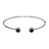 SS & GF Bracelets with Gems/Dia