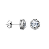 Sterl. S.- Gold filled Ear w/ Dia/Gem
