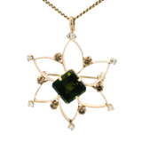 Estate Colored Stone Pendant