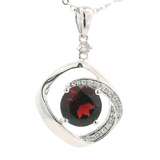 Sterling & Gold Filled Gemstone Pendant