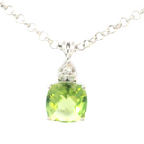 Sterling & Gold Filled Gemstone Pendant