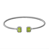 SS & GF Bracelets with Gems/Dia