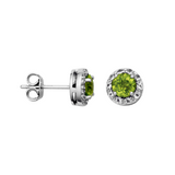 Sterl. S.- Gold filled Ear w/ Dia/Gem