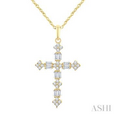 Diamond Pendant in Gold