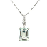 Sterling & Gold Filled Gemstone Pendant