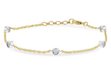 Diamond Bracelet in Gold