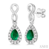 Gemstone Earring