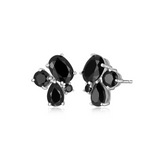 Sterl. S.- Gold filled Ear w/ Dia/Gem