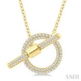 Diamond Pendant in Gold
