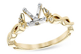 Diamond Semi-Mount Ring