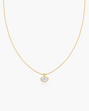 Sterling & Gold Filled Gemstone Pendant