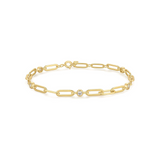 SS & GF Bracelets with Gems/Dia