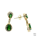 Gemstone Earring