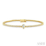 Diamond Bracelet in Gold