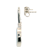 Sterl. S.- Gold filled Ear w/ Dia/Gem