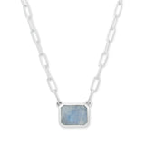 Sterling & Gold Filled Gemstone Pendant