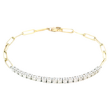 Diamond Bracelet in Gold