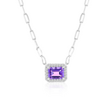 Sterling & Gold Filled Gemstone Pendant