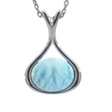 Sterling & Gold Filled Gemstone Pendant